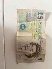 Old five pound for sale  HITCHIN