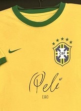 Pele maglia autografata usato  Terni