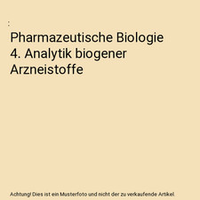 Pharmazeutische biologie analy gebraucht kaufen  Trebbin