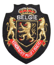 Belgium patch embroidered d'occasion  Expédié en Belgium