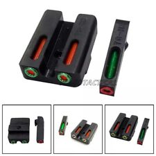 Mira de metal Glock de fibra óptica para modelos 17 19 22 23 24 26 27 33 34 35 38 39 45 comprar usado  Enviando para Brazil