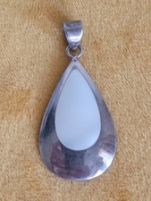 Pendentif goutte argent d'occasion  Marseille XIII