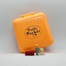 COMPLETE! Polly Pocket - Midge's Nursery Play School Orange - Bluebird Toys 1989 na sprzedaż  Wysyłka do Poland