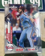 2020 Topps Opening Day Walk This Way Bryce Harper #WW-5 SP Phillies comprar usado  Enviando para Brazil