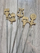 Vintage brass meat for sale  OLDHAM