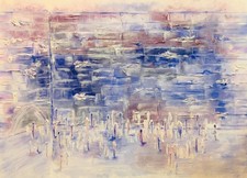 Menucha- Pintura acilica sobre tela "Kotel" comprar usado  Enviando para Brazil