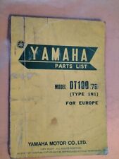 Original yamaha dt100 for sale  TONBRIDGE