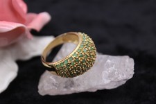 Ring silberring vergoldet gebraucht kaufen  Leipzig
