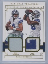 2017 Panini National Treasures Materials Dez Bryant Dak Prescott #No. 2 24/25  comprar usado 2017 Panini National Treasures Materials Dez Bryant Dak Prescott #No. 2 24/25  comprar usado  Enviando para Brazil