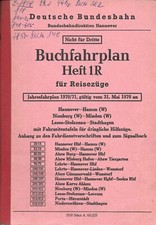 Buchfahrplan hannover heft gebraucht kaufen  Lehrte