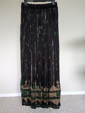 Black boho maxi for sale  HALSTEAD