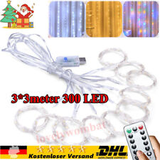 Led lichtervorhang lichterkett gebraucht kaufen  Deutschland