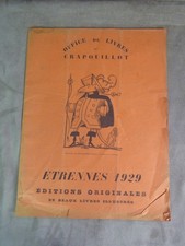 Catalogue etrennes 1929 d'occasion  Pézilla-la-Rivière