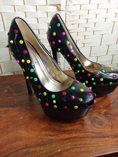 Black spiked stilettos for sale  HULL