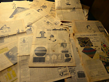 Lot anciens feuillets d'occasion  Riorges