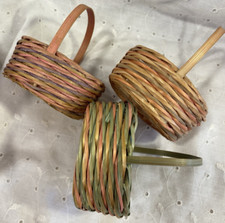 Vintage multicolored wicker for sale  Hastings