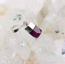 Rubin anhänger gefasst gebraucht kaufen  Idar-Oberstein