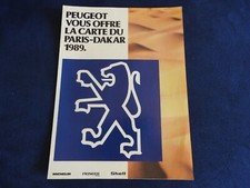Catalogue depliant peugeot d'occasion  Saint-Cyr-sur-Mer