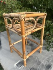 Vintage bamboo side for sale  KING'S LYNN