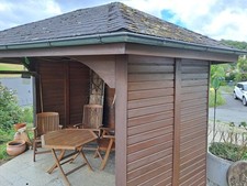 Gartenhaus holz balkenkonstruk gebraucht kaufen  Mörlenbach