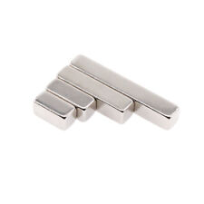 Ímãs de bloco de neodímio 5 10 20 30 40 50 60 x 5mm x 5mm barra forte terras raras comprar usado  Enviando para Brazil