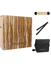 Tambor Cajon Portátil PARDUS com Tiras Removíveis Viagem Madeira Original  comprar usado  Enviando para Brazil