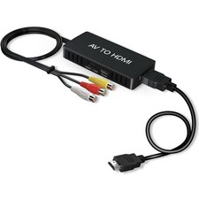 Conversor RCA para HDMI, adaptador conversor AV para HDMI, conversor composto para HDMI comprar usado  Enviando para Brazil