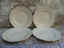 Sarreguemines ivory plates d'occasion  Expédié en Belgium