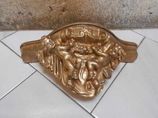 Etagère console dorée d'occasion  Salbris