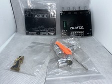 Placa amplificadora de potência áudio Bluetooth ZK-MT21 subwoofer 2.1 canais 50WX2+100W, usado comprar usado  Enviando para Brazil