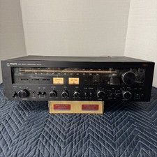 RECEPTOR ESTÉREO AM/FM PHILIPS AH7871 VINTAGE - REPARADO - LIMPO - TESTADO comprar usado  Enviando para Brazil