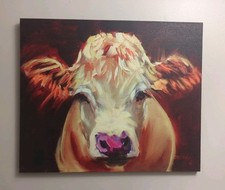 Cow painting print for sale  Henderson