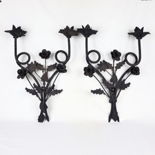 Wrought iron sconces for sale  Thousand Oaks