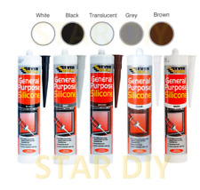 Usado, Cartucho de silicone de uso geral C3 280 ml selante branco claro marrom preto cinza comprar usado  Enviando para Brazil