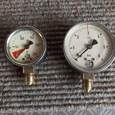 Manometer 2 druckminderer gebraucht kaufen  Altenburg