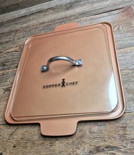 Tampa de prensa de vidro Copper Chef 12" comprar usado  Enviando para Brazil