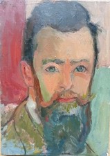 Tableau peinture portrait d'occasion  Bressuire