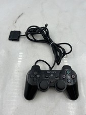 Controle analógico Sony PlayStation 2 DualShock 2 preto SCPH-10010 com fio PS2 PS1 comprar usado  Enviando para Brazil