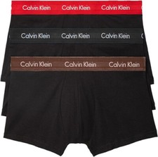 Baús masculinos Calvin Klein de algodão elástico cintura baixa multipack (corpo grande, preto) comprar usado Baús masculinos Calvin Klein de algodão elástico cintura baixa multipack (corpo grande, preto) comprar usado  Enviando para Brazil