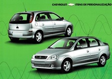 Usado, Chevrolet Novo Corsa Personalizacao car (Opel - Brazil)_2002 Prospekt / Brochure comprar usado  Enviando para Brazil