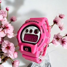 Relógio Casio G-Shock DW-6900CS Crazy Colors masculino rosa quente prata corpo apenas #02 comprar usado  Enviando para Brazil