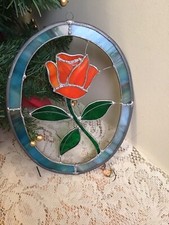 Stained glass orange for sale  Greenbrier