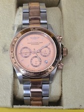 Invicta 6933 Speedway 40mm mostrador dourado quartzo dois tons pulseira SS comprar usado  Enviando para Brazil