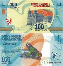 Madagascar 100 ariary usato  Anzio