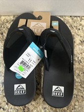 Chinelos Reef Fanning Masculinos Sandálias Abridor de Garrafa Preto Prata Tamanho 11 Novo com etiquetas comprar usado Chinelos Reef Fanning Masculinos Sandálias Abridor de Garrafa Preto Prata Tamanho 11 Novo com etiquetas comprar usado  Enviando para Brazil