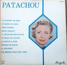 Patachou titres brassens d'occasion  Sainte-Geneviève