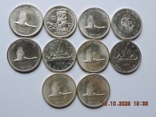 Kanada silber lot gebraucht kaufen  Hamburg