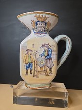 Grand pichet faïence d'occasion Grand pichet faïence d'occasion  L'Isle-sur-la-Sorgue