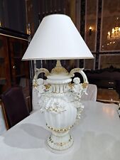 Lampa stołowa Klasyczne oświetlenie Biała Gabinet Lampka nocna Natychmiast na sprzedaż  PL