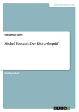 Michel foucault diskursbegriff gebraucht kaufen  Bayreuth